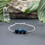 triperle oeil de faucon argent