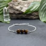 triperle oeil de tigre argent
