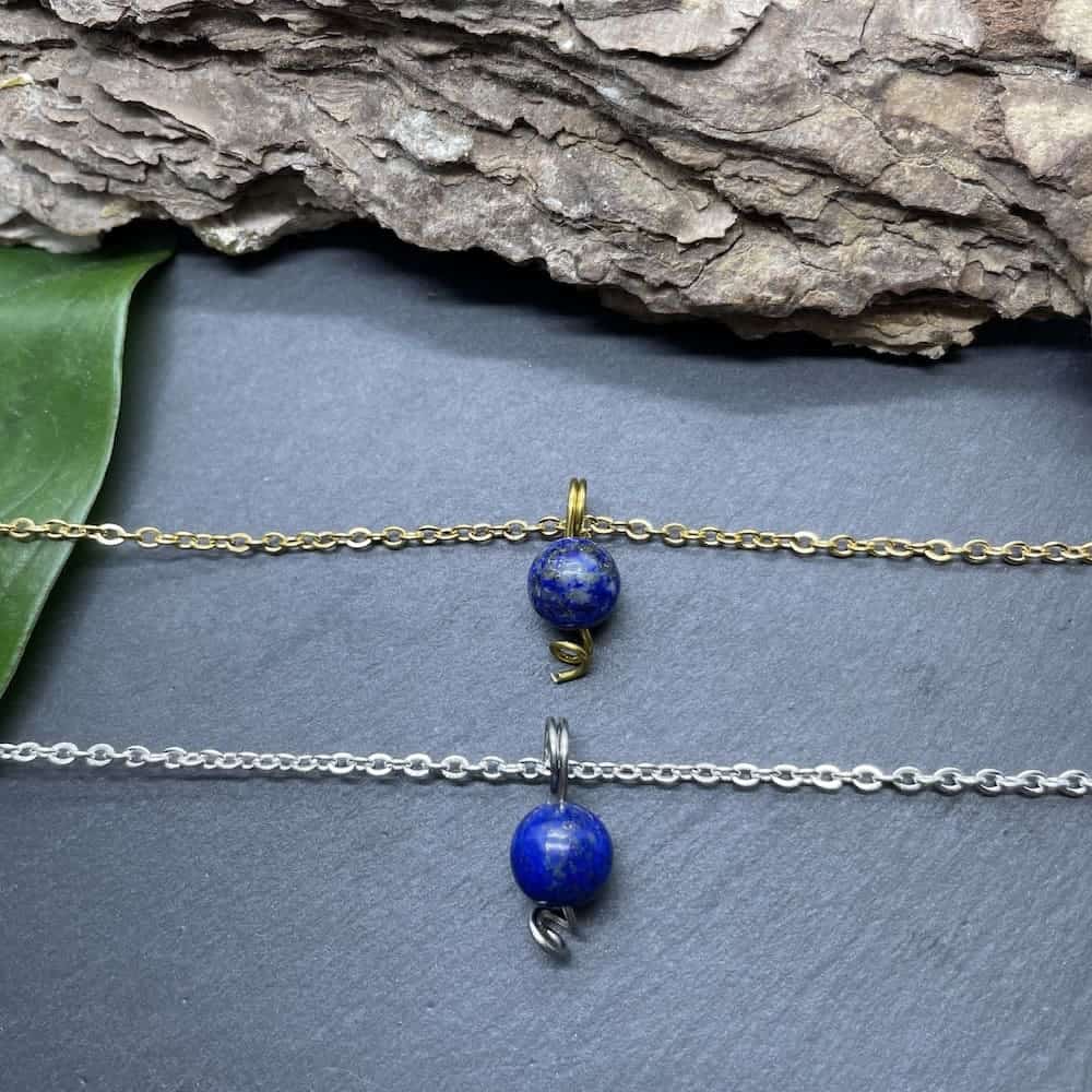 uniperle lapis-lazuli