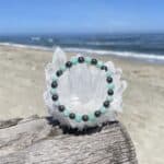 bracelet amazonite hématite