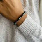 Bracelet Elastic'perles poignet alignement