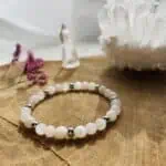 Bracelet Elastic'perles zoom paix